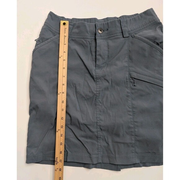 Duluth Trading Company Women's Dry on the Fly Skort Blue Size 4 - Picture 4 of 12
